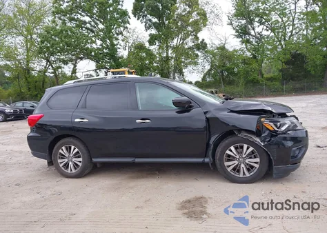 2019 Nissan Pathfinder S from USA, damaged, VIN 5N1DR2MM3KC633573